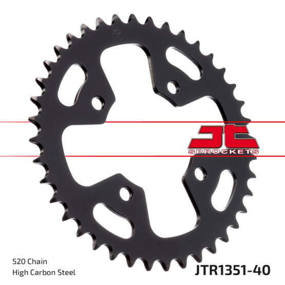 Steel Rear Sprocket - 40 Tooth 520 - Image 2