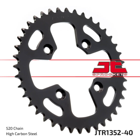 Steel Rear Sprocket - 40 Tooth 520 - Image 2