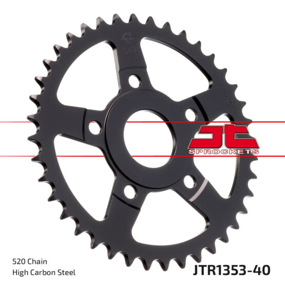 Steel Rear Sprocket - 40 Tooth 520 - Image 2