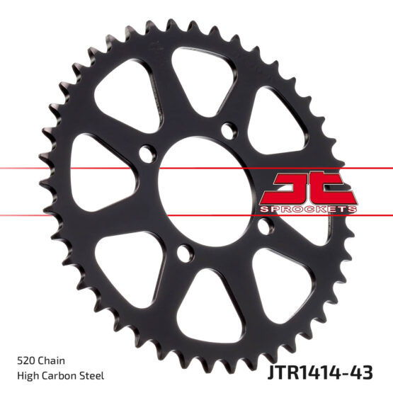 Steel Rear Sprocket - 43 Tooth 520 - Image 2