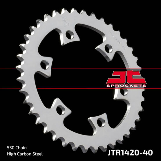 Steel Rear Sprocket - 40 Tooth 530 - Image 2