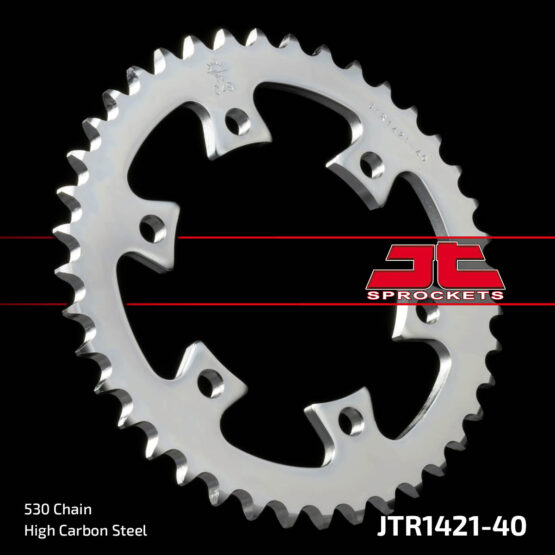 Steel Rear Sprocket - 40 Tooth 530 - Image 2