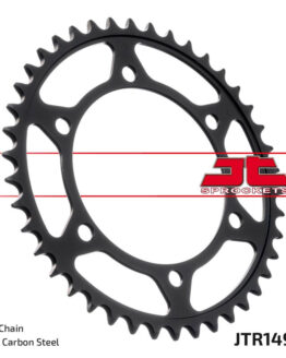 Steel Rear Sprocket - 40 Tooth 520
