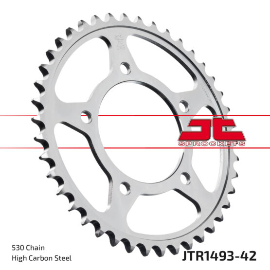 Steel Rear Sprocket - 42 Tooth 530 - Image 2
