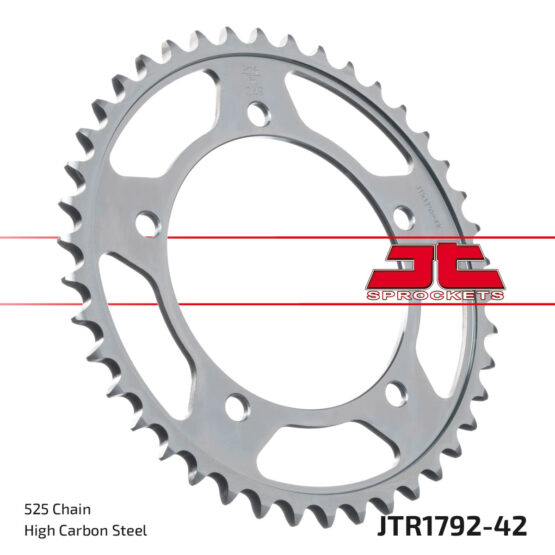 Steel Rear Sprocket - 42 Tooth 525 - Image 2