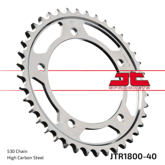 Steel Rear Sprocket - 40 Tooth 530