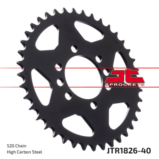Steel Rear Sprocket - 40 Tooth 520 - Image 2
