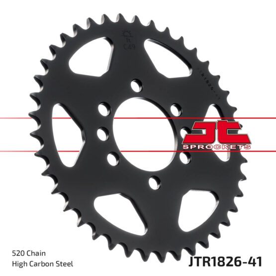 Steel Rear Sprocket - 41 Tooth 520 - Image 2