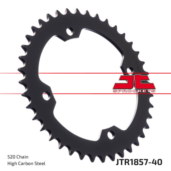 Steel Rear Sprocket - 40 Tooth 520 - Image 2