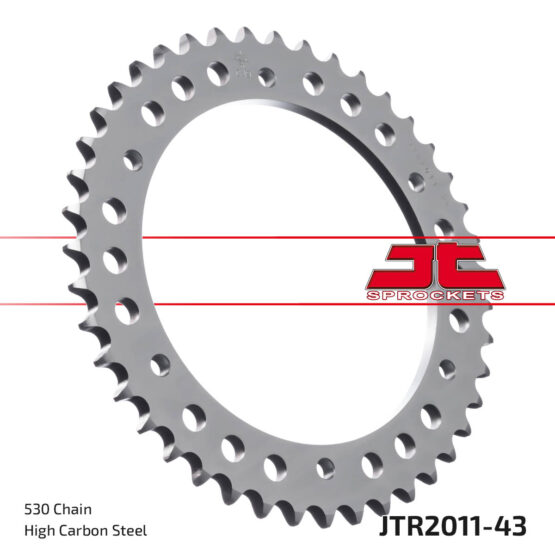 Steel Rear Sprocket - 43 Tooth 530 - Image 2