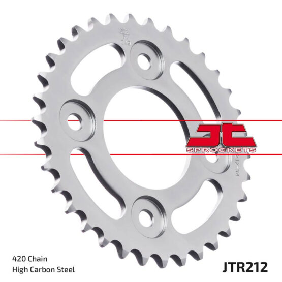 Steel Rear Sprocket - 37 Tooth 420