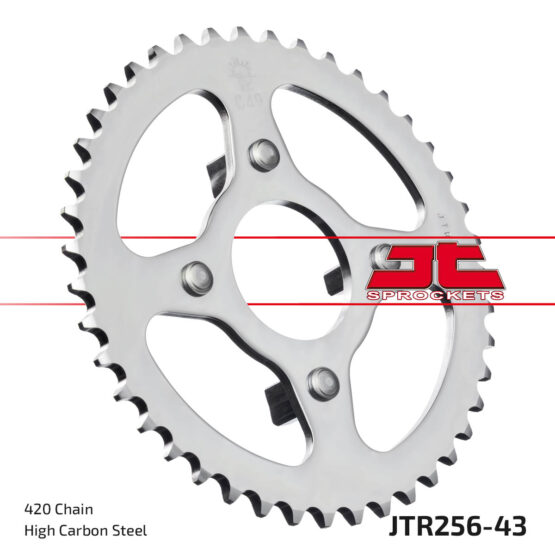 Steel Rear Sprocket - 43 Tooth 420