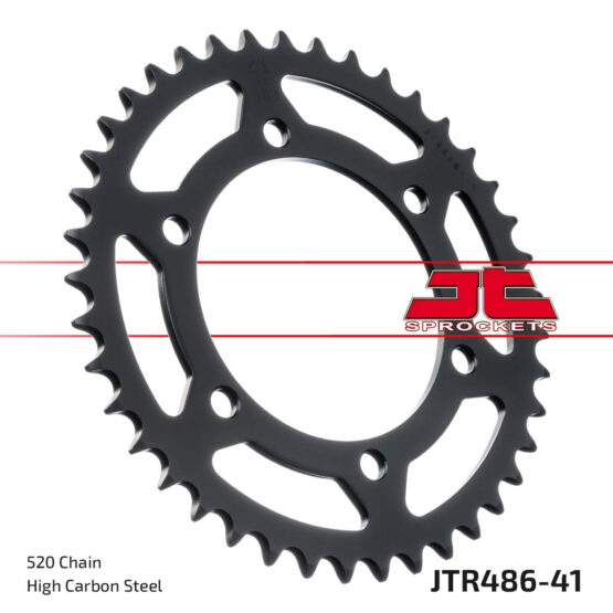Steel Rear Sprocket 41T 520 - Image 2