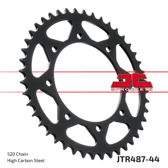 Steel Rear Sprocket - 44 Tooth 520