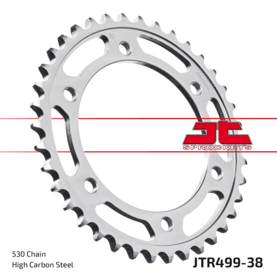 Steel Rear Sprocket - 38 Tooth 530 - Image 2