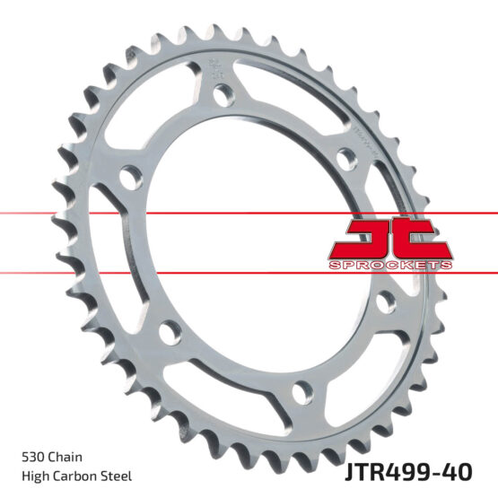 Steel Rear Sprocket - 40 Tooth 530 - Image 2