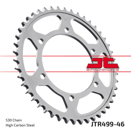 Steel Rear Sprocket - 46 Tooth 530 - Image 2