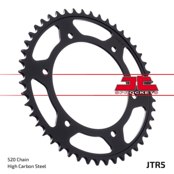 Steel Rear Sprocket - 49 Teeth 520