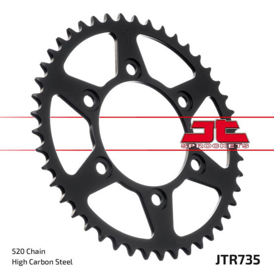 Steel Rear Sprocket - 48 Tooth 520 - Image 2