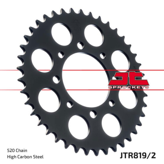 JT Steel Rear Sprocket 41T JTR819/2.41 Fits Suzuki 520 Chain Models - Image 2