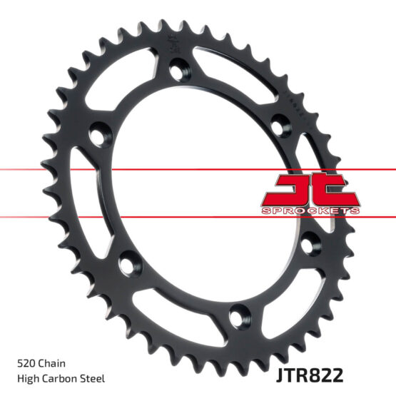 Steel Rear Sprocket - 53 Tooth 520 - Image 2