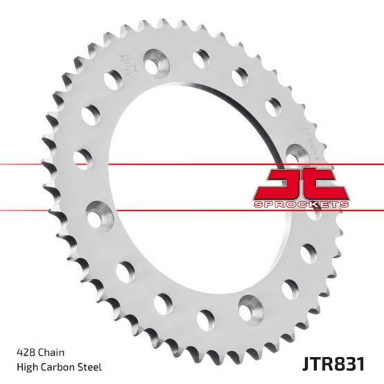 JT Steel Rear Sprocket 46 Tooth Fits Yamaha