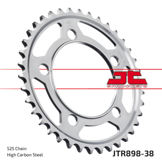 Steel Rear Sprocket - 38 Tooth 525