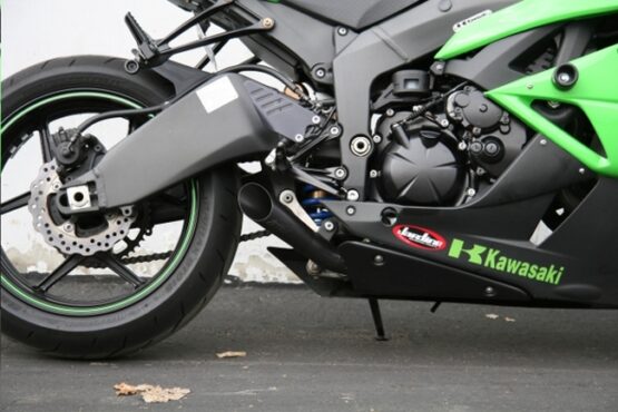 GP1 Black Stainless Steel Slip On Exhaust - Image 2