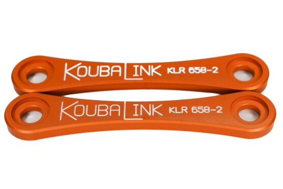 2" Lowering Link - Gold, Lowers Rear Suspension 2 Inches