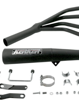 1993 Kawasaki Zephyr 1100 Kerker Black Sport Meg 4-1 Full Exhaust