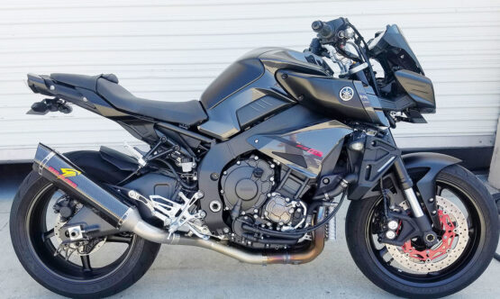 Carbon Fiber Slip On Exhaust w/ Link Pipe - Image 5