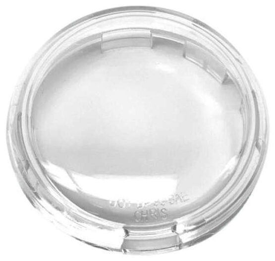 Clear 2" Bullet Style Turn Signal Lenses - Pair - Image 3