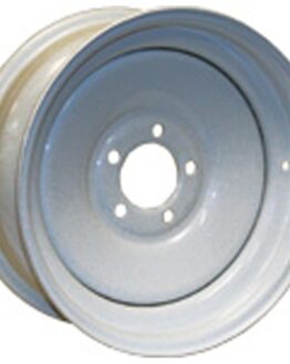 American Tire & Wheel 4-Hole Silver Mist Wheel 8x7 Solid