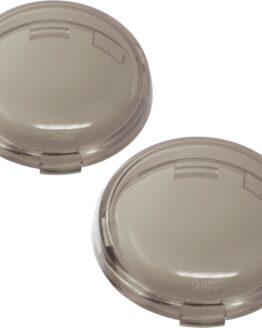 Smoke 2" Bullet Style Turn Signal Lenses - Pair