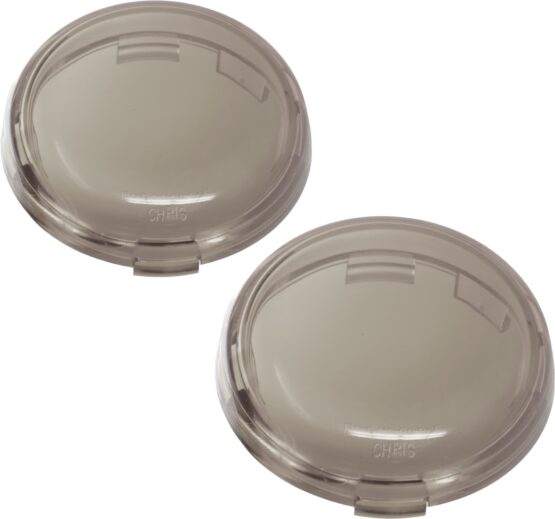 Smoke 2" Bullet Style Turn Signal Lenses - Pair