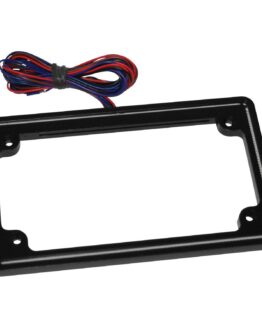 Perfect Plate Light License Plate Frame Matte Black