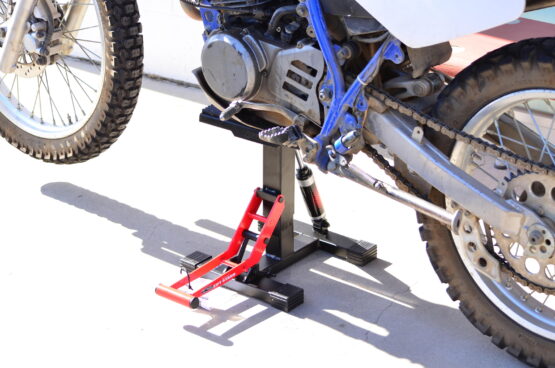 DRC HC2 Height Control Motorcycle Lift Stand Black - Image 3