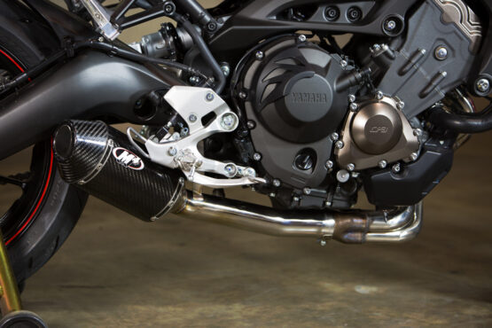 Carbon Fiber Slip On Exhaust w/ Link Pipe