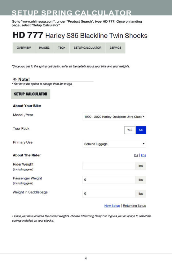 STX 36 Blackline Shocks Kit Absorber - Image 7