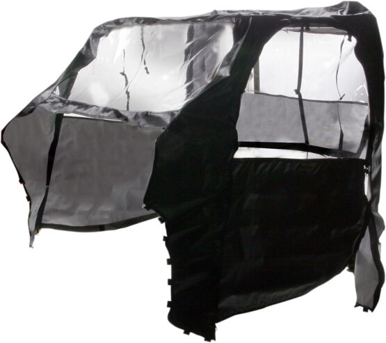 Black UTV Cab Enclosure