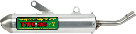 Type 296 Aluminum Slip On Exhaust Silencer w/ Spark Arrestor