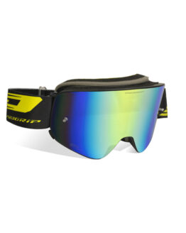 Pro Grip 3205 MX Goggles Matte Black Frame with Yellow Iridium Lens