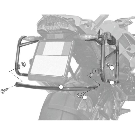 Side Case Outback Mounting Hardware