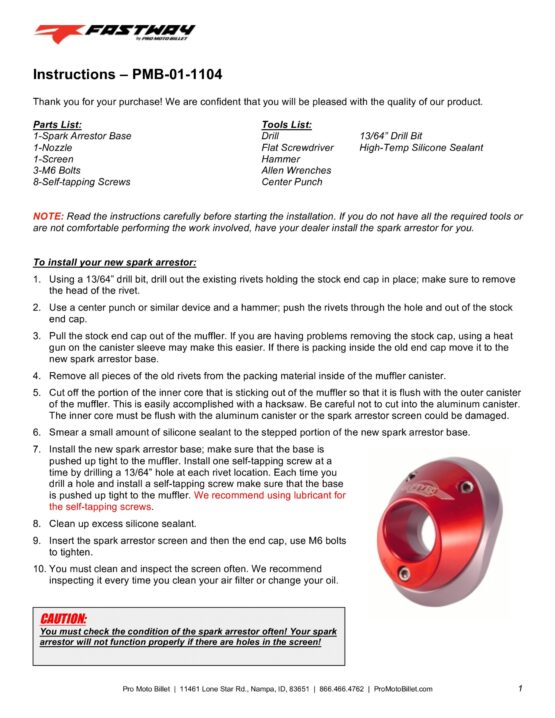 Spark Arrestor Exhaust End Cap - Black - Image 4