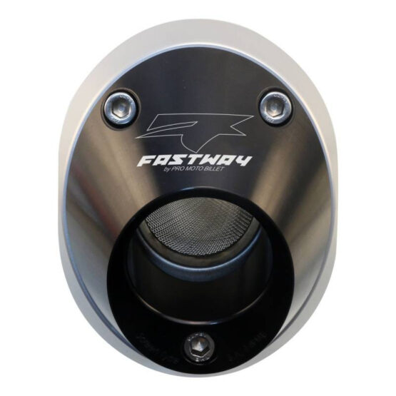 Spark Arrestor Exhaust End Cap - Black