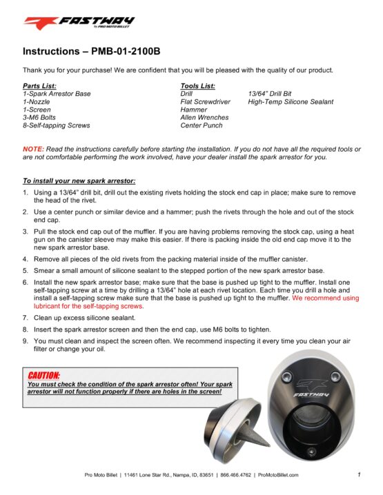 Spark Arrestor Exhaust End Cap - Black - Image 5