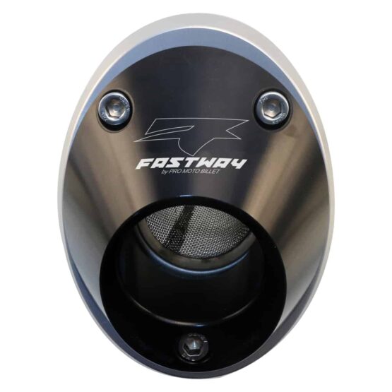 Spark Arrestor Exhaust End Cap - Black - Image 2