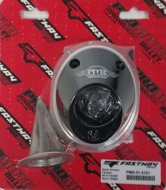 Billet Spark Arrestor Exhaust End Cap - Black - Image 2