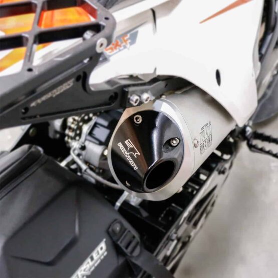 Side Shooter Exhaust Nozzle Black for PMB/Fastway 3-Bolt End Caps - Image 3