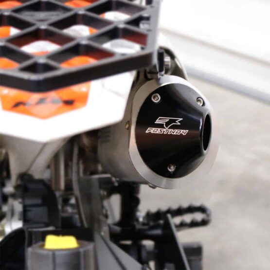 Side Shooter Exhaust Nozzle Black for PMB/Fastway 3-Bolt End Caps - Image 5